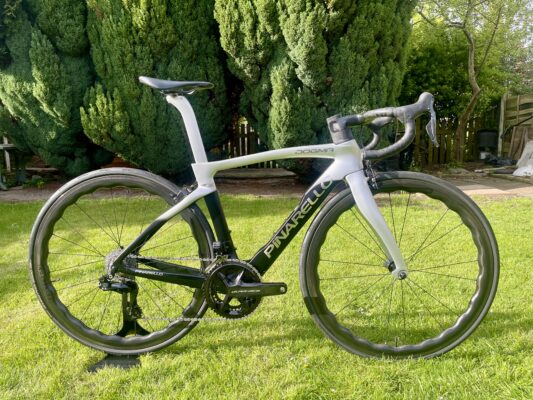 PINARELLO DOGMA F DURA ACE DI2 - CARBON ROAD BIKE - PRINCETON GRIT 4540 - 46.5CM