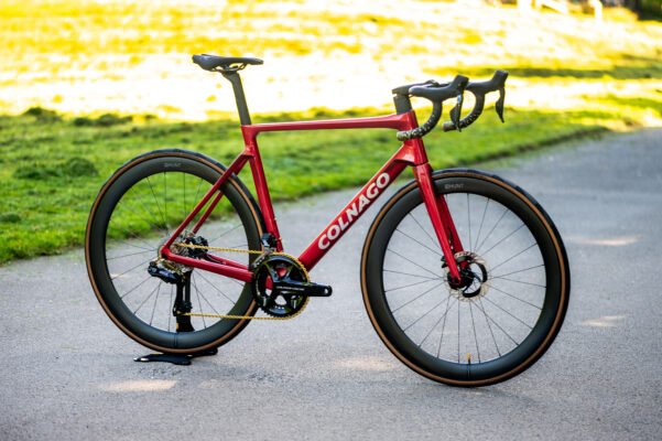 COLNAGO V4 CUSTOM CARBON ROAD BIKE - DURA ACE DI2 - HUNT 50 - GP5000 - SIZE 530